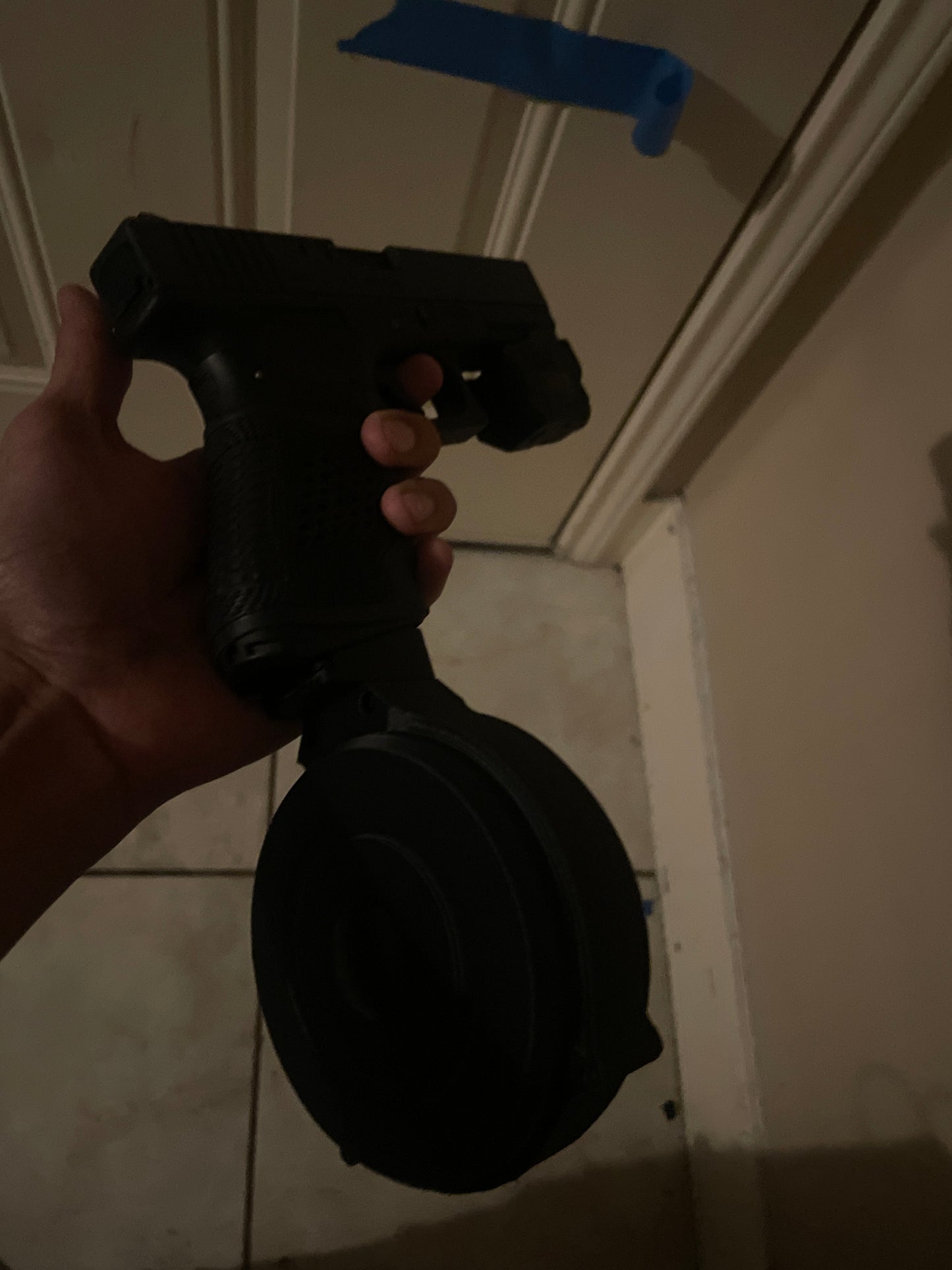 WE/TM Drum style mag plate for airsoft glocks