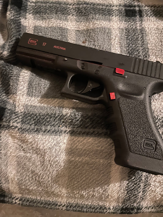 Red Accent "Apple-Red" Glock 17 gen 3 bb gun